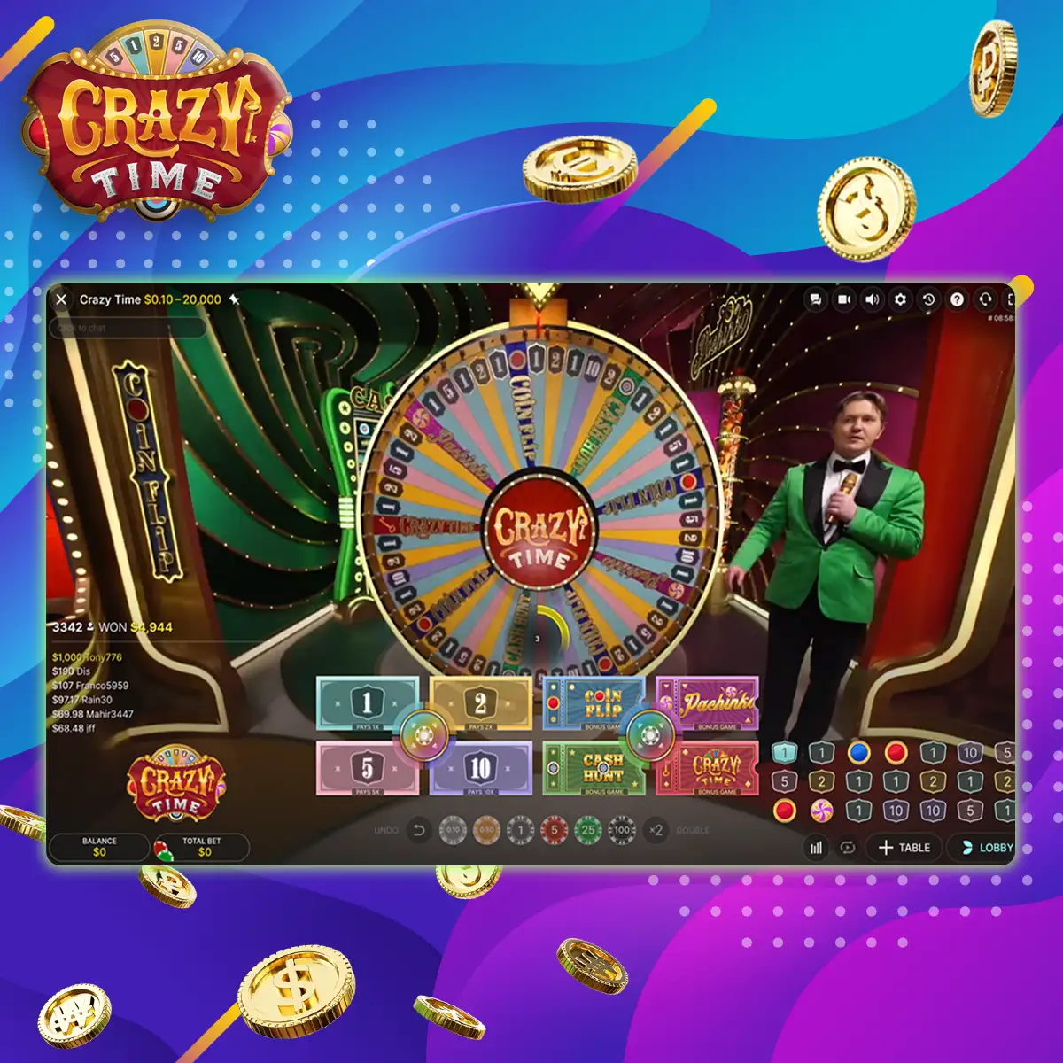 What's the game Crazy Time