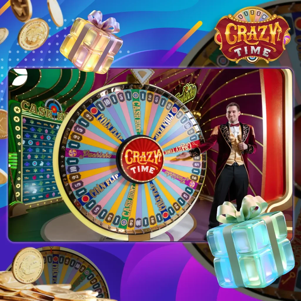 Crazy Time cashback bonus