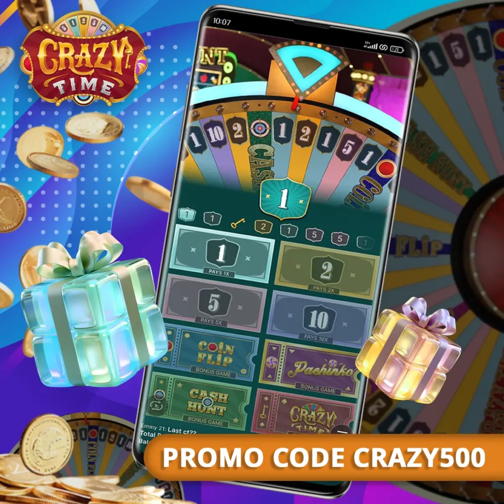 Exclusive Crazy Time promo code