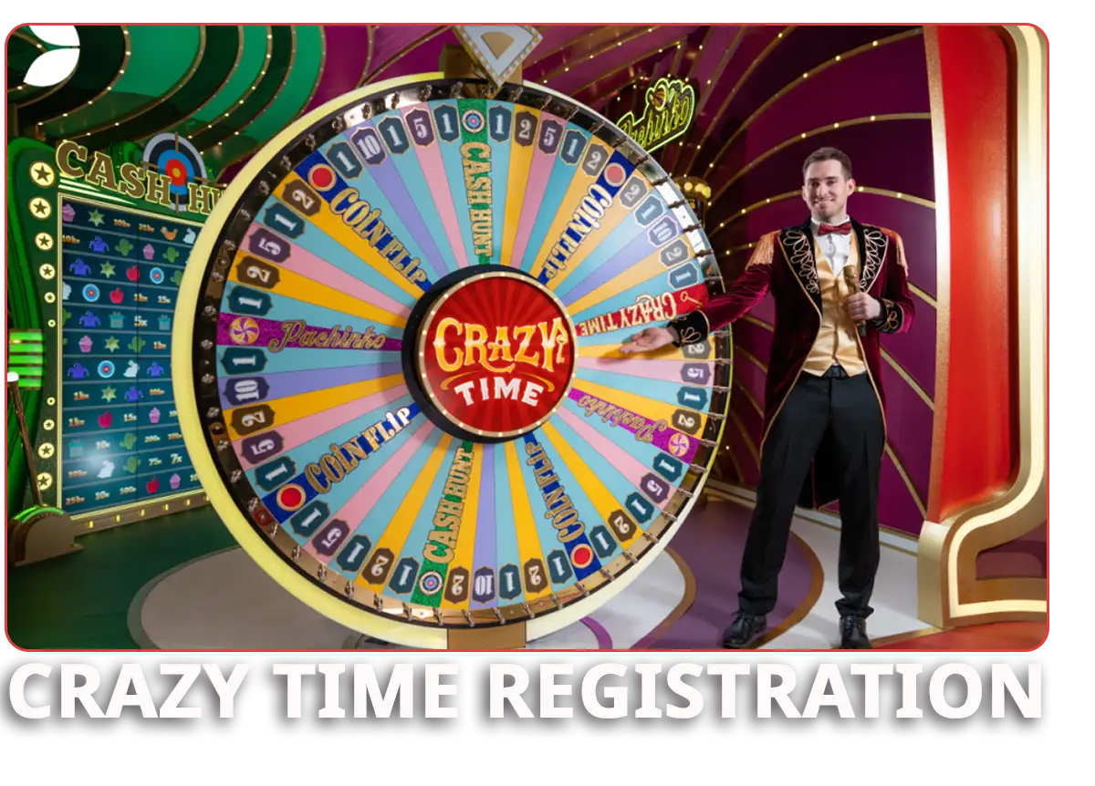 Crazy Time Registration Process Online