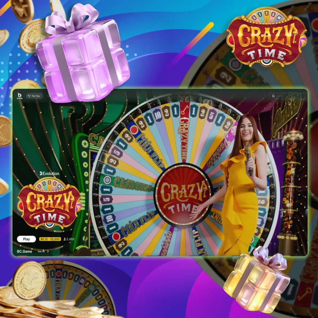 Reload bonus Crazy Time