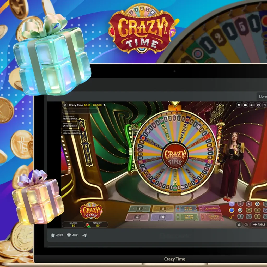 Crazy Time welcome bonus